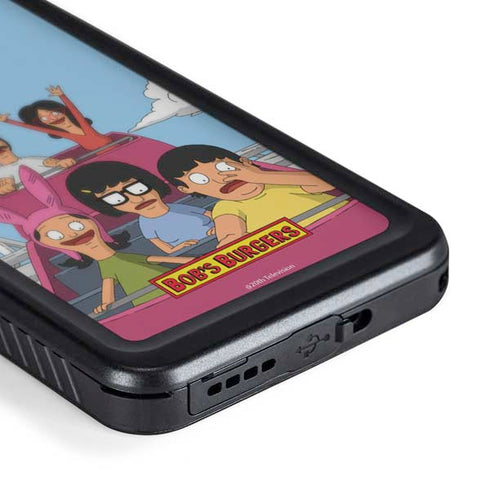 Bobs Burgers Roller Coaster Galaxy S24 Waterproof Case